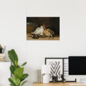 Poster Goya - Oiseau mort 1808 (Bureau à domicile)