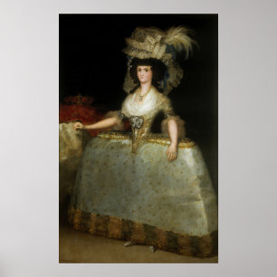 Poster Goya - Reine Marie-Louise 1789