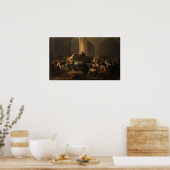 Poster Goya - Scène d'Inquisition 1819 (Cuisine)