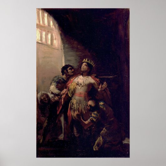 Poster Goya - St Hermenegild En Prison (Devant)