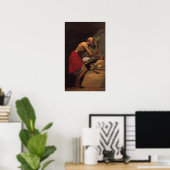 Poster Goya - St. Jérôme 1798 (Bureau à domicile)