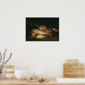 Poster Goya - Vie morte avec poutre d'or 1812 (Cuisine)