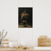 Poster Goya - Vol De Sorcières 1787 (Cuisine)