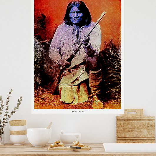 Poster Goyathlay ~ Geronimo (Cuisine)