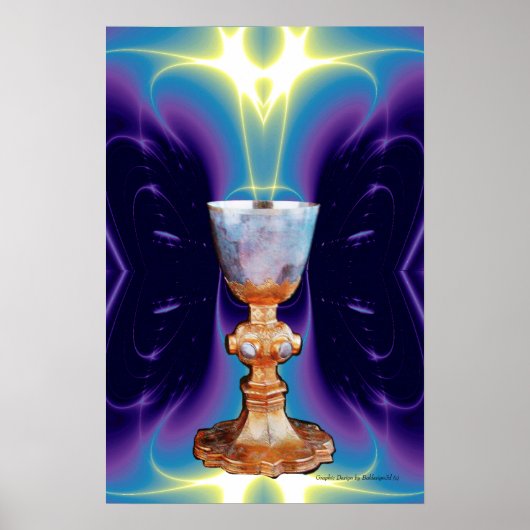 POSTER GRAAL / CALICE DE LA SAINTE MESSE (Devant)