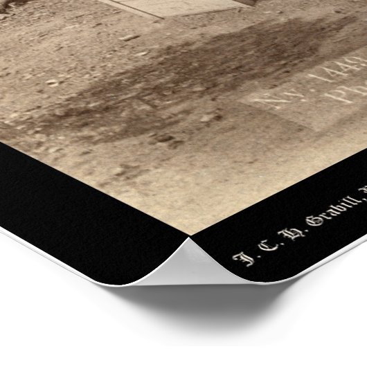 Poster Grabill Mining Exchange & Photography CO 1888 (Coin)