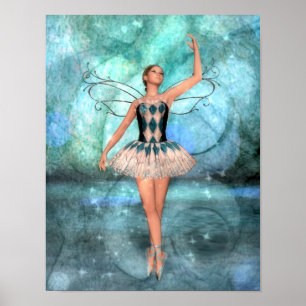 Poster Grace Ballerina Fairy