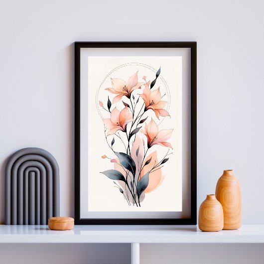Poster Grâce de Fleur Céleste