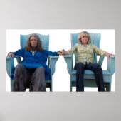 Poster Grace et Frankie Sitting (Devant)