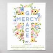 Poster Grâce et Miséricorde (Devant)