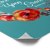 Poster Grace Sur Grace Jean 1:16 Écriture (Coin)