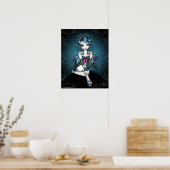 Poster "Gracie" Couture gothique Avalée Tatouage Fée (Cuisine)