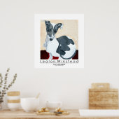 Poster Gracie, Le Greyhound Italien (Cuisine)