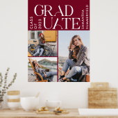 Poster Grad 2025 Photos Garder des diplômes (Cuisine)