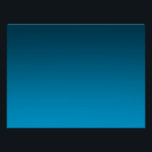Poster Gradient Blue - light to deep | Mood Background |<br><div class="desc">A soft blue gradient from light to deep creates a calm, modern atmosphere. Perfect as a minimal design on its own or as a fully customizable background for invitations, cards, posters and more. Use it as a subtle base for your ideas, photos or personal messages – versatile, timeless and easy...</div>
