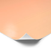 Poster Gradient Peach - light to deep | Seasonal Moods | (Coin)