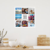 Poster Graduate Class of 2022 Custom 8 Photo Collage (Cuisine)