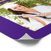 Poster Graduate Purple 19 Photo Collage Script Party (Coin)
