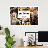 Poster Graduation 15 Photo Collage (Bureau à domicile)