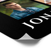 Poster Graduation 15 Photo Collage Congrats Grad (Coin)