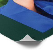 Poster Graduation 2024 Grad Photos Green Script (Coin)