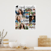 Poster Graduation 21 Photo Collage Script Couleur personn (Cuisine)