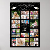 Poster Graduation 35 Photo Collage Script Couleur personn (Devant)