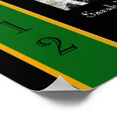 Poster Graduation à l'école encadrée Wall Art (Coin)