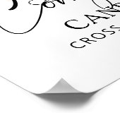 Poster Graduation Bienvenue 1 Script photo Félicitations (Coin)