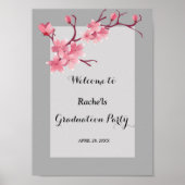 Poster Graduation Cherry Blossom (Devant)