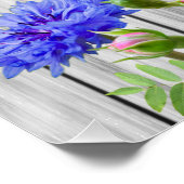 Poster Graduation Garden Party Flower Bar (Coin)