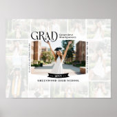 Poster Graduation Guest Signing Grad Photo Keepsake Gift (Devant)