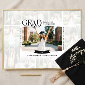 Poster Graduation Guest Signing Grad Photo Keepsake Gift