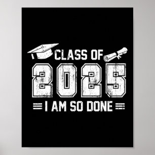 Poster Graduation Hommes Femmes Chemise Correspondant Cl