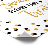 Poster Graduation is Sweet Please Take a Treat Sign (Coin)