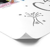 Poster Graduation K–12 Photo Collage Gray Doodles White (Coin)