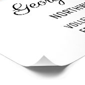 Poster Graduation Keepsaké photo moderne Collage classiqu (Coin)