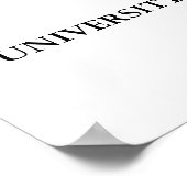 Poster Graduation minimaliste moderne Mon prochain chapit (Coin)