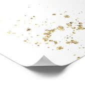 Poster Graduation Party florale Photo Booth Frame (Coin)