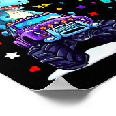 Poster Graduation préscolaire 2025 Pré-k Diplômé T-rex en (Coin)