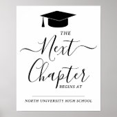 Poster Graduation Prochain Chapitre Commence Au Parti Cas (Devant)