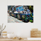 Poster Graffiti (Cuisine)
