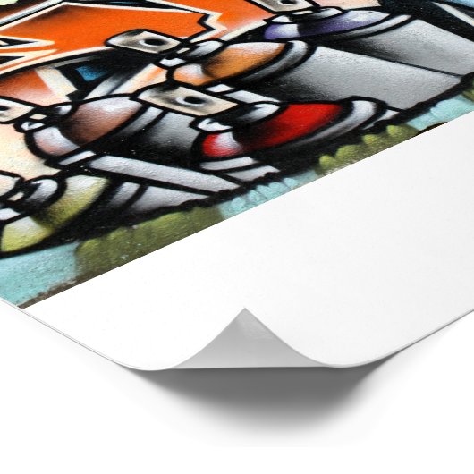 Poster Graffiti (Coin)