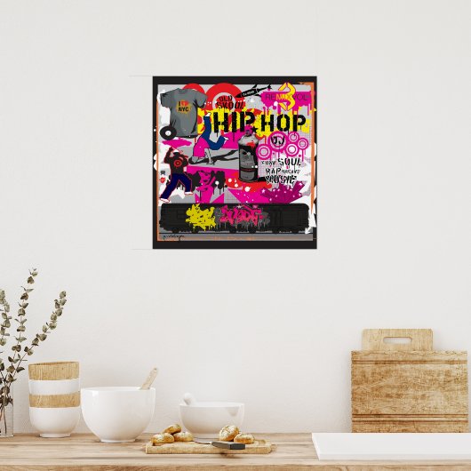 Poster Graffiti (Cuisine)