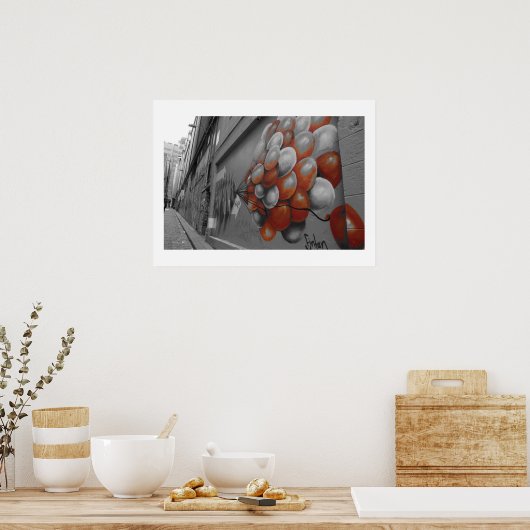 Poster Graffiti (Cuisine)