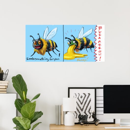 Poster Graffiti (Bureau à domicile)