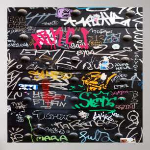 Poster graffiti