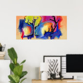 Poster Graffiti (Bureau à domicile)