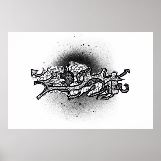 Poster Graffiti (Devant)