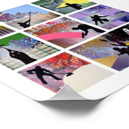 Poster Graffiti (Coin)